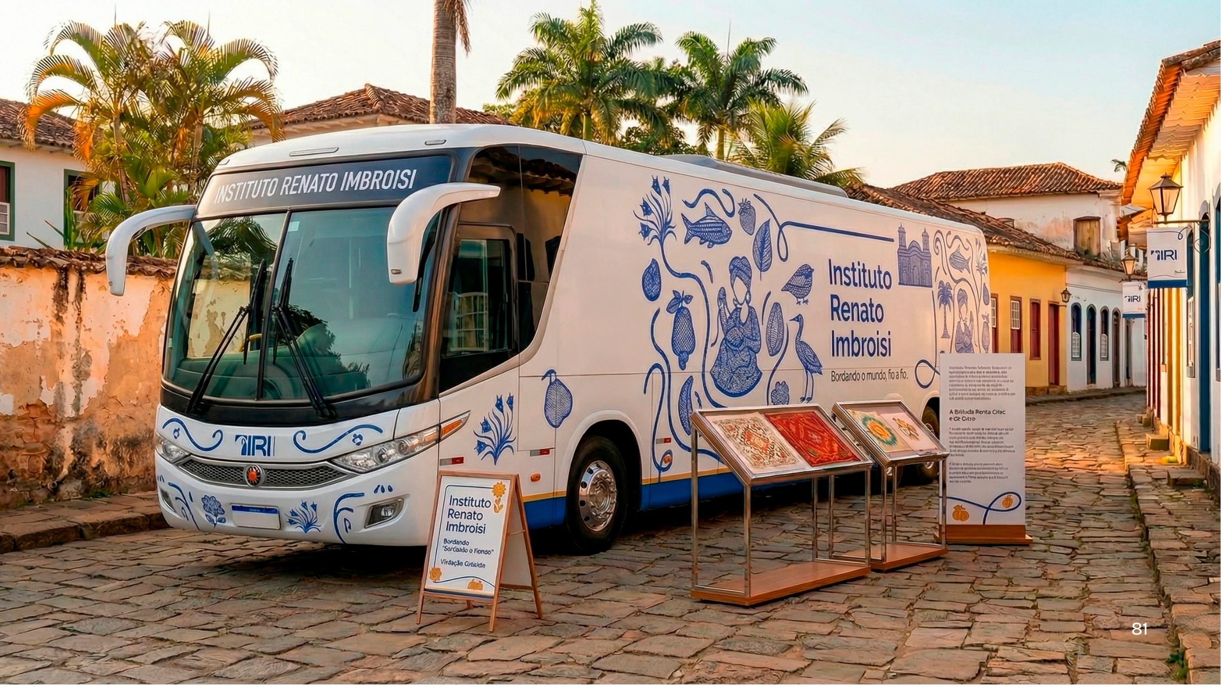 A Caravana IRI, carreta itinerante que percorre o Brasil como showroom, oficina e ponto de venda